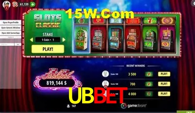 UBBet Plataforma - Certificada MGA desde 2015